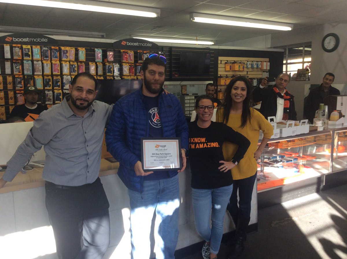 Had an amazing turn out this morning with Mobile to Go! Favorite part, recognition! Congrats to all the leaders! Celebrating Highest Boost Shield! Whopping 84%! <a href="/AlmughrabiE/">Eyad  Almughrabi</a> <a href="/BDPSana/">Boost Shield Sana</a> <a href="/carstenmarceco/">Carsten Schwab</a> <a href="/BrittanyMarceco/">Brittany K</a>