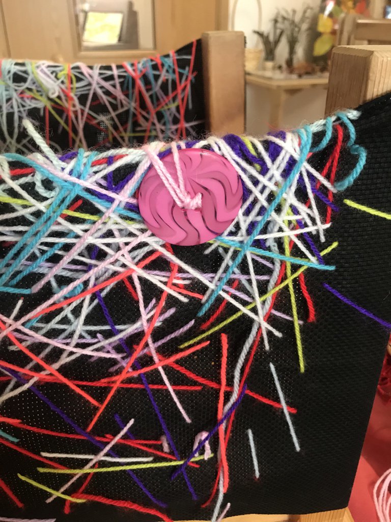 BurnbraeEarly's tweet image. I am really impressed by Ava’s sewing skills today. #hugebutton 
#CreativityMatters