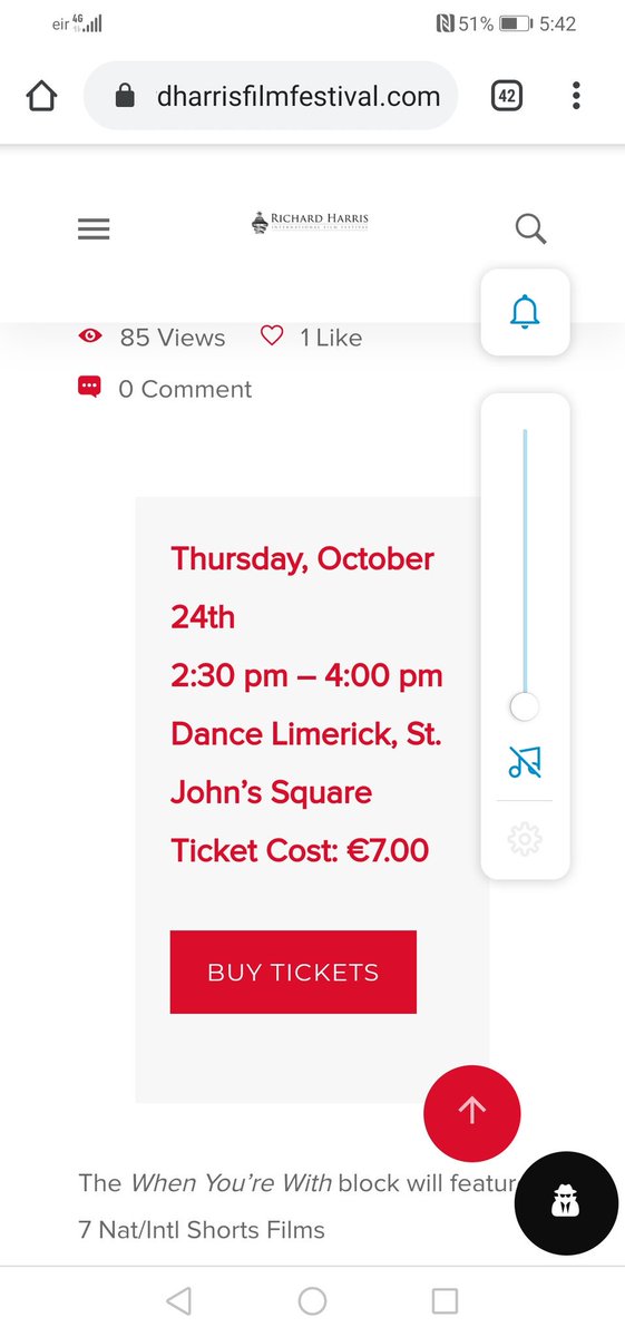 KatieMcNeice's tweet photo. Hai film heads is anyone else heading to the @RHarrisFilmFest Awards Night on Sunday? PS - Get yourself to IN ORBIT tomorrow at 2:30pm #YesInOrbit #RHIFF19 #IrishFilm #ShortFilm #LGBTFilm #FilmFestival #AwardsNight https://t.co/N8HUcI1L29