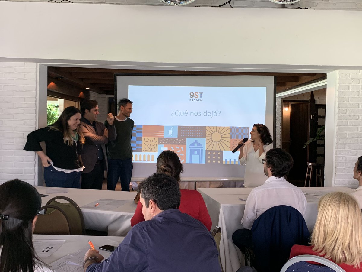 QuiriciAmalia's tweet photo. A 5 meses de la realización de #9STProdemUy seguimos reflexionando y aprovechando los conocimientos y contactos para trabajar por un país más emprendedor. @ANDEUruguay @ProDemUNGS #EnuentrodeIPEs Gracias @SocialabUy @daVinciLAT #IntendenciadeTeintayTres https://t.co/462NxMwvAu