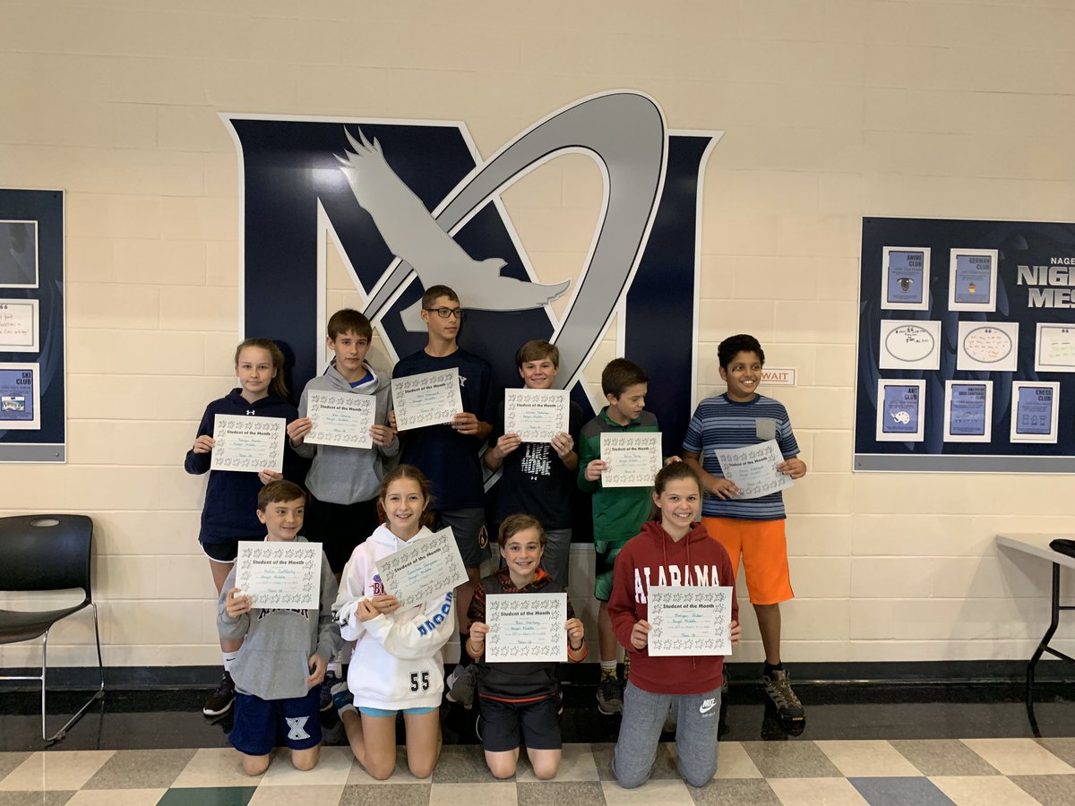 1bNagel's tweet photo. September students of the month https://t.co/InZtPXnWy4