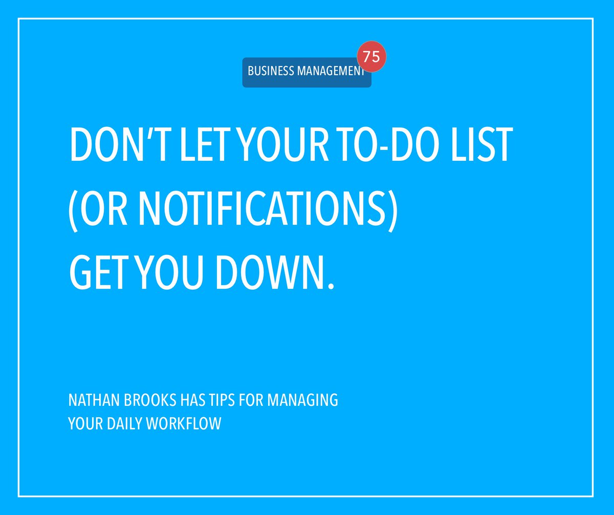 BPBusinessShow's tweet photo. Those pesky red notifications get to all of us - and they are the last thing that should be on your mind as a #businessowner! One of our @BiggerPockets contributors has some tips for prioritizing your to-do list: https://t.co/Y7rm9HBWr1 https://t.co/8osBR5cZN8