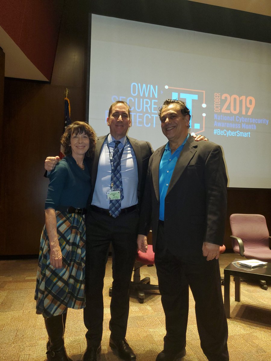 NCSAM month continues.  <a href="/RAGreenberg/">Richard Greenberg</a> Keynote and facilitating at the County of LA DHS event. #securityawareness #countyofla