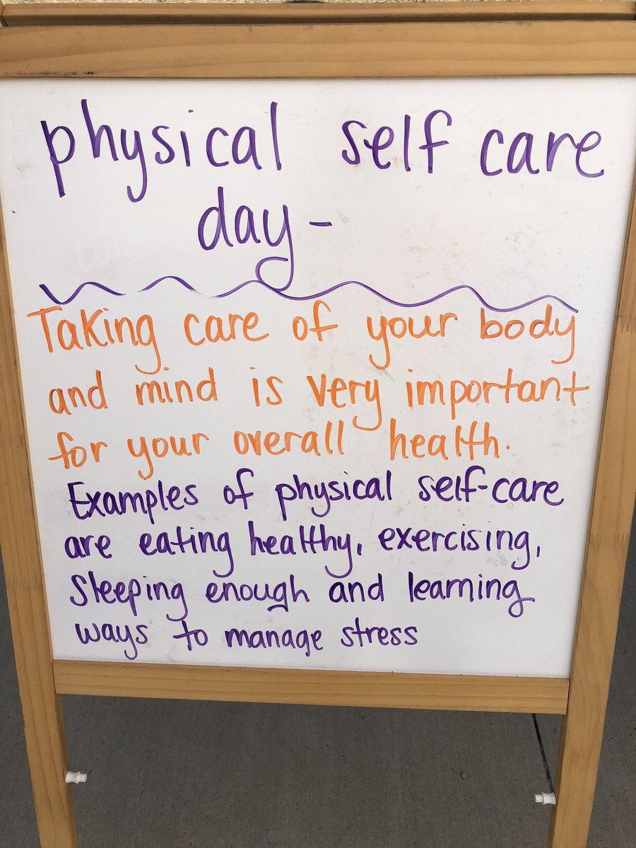 Our Ss are learning about physical self care through expressing gratitude, practicing deep breathing and learning about making healthy food choices! Thank you <a href="/tbromiller/">Tamara Miller</a> <a href="/leenasocialwork/">Leena Smithson</a>