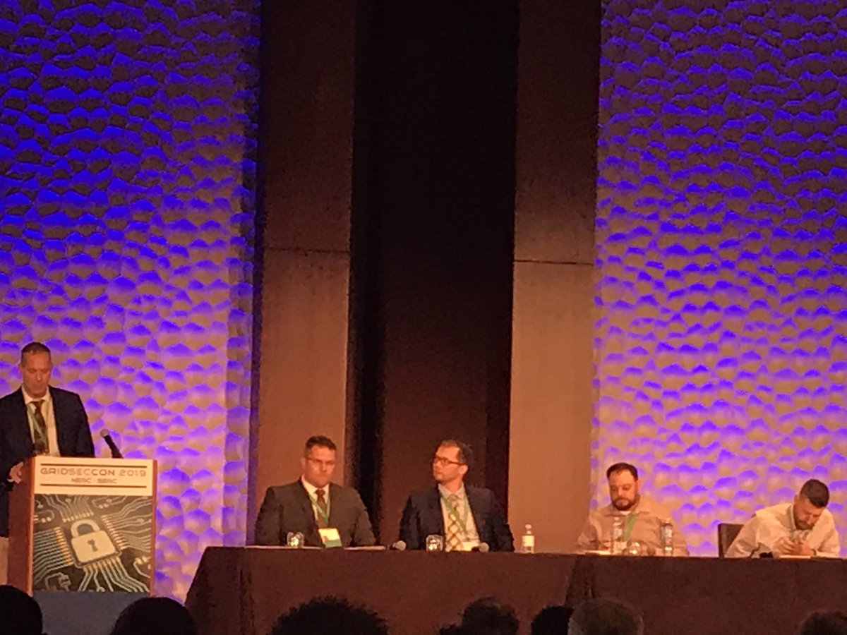 tnvolsfan29's tweet image. “When Cyber Attacks Have Physical Effects” #GridSecCon @NERC_Official Sam Chanoski, Tim Conway @SANSInstitute Bill Peterson @SERCReliability and Gregory Pollmann @DragosInc