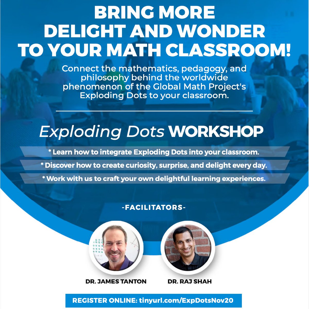 Exploding Dots Deep Dive PD with <a href="/jamestanton/">James Tanton</a> rescheduled for 11/20 in Dublin. Seats are limited. (Discounts for groups of teachers and pre-service teachers) #iteachmath #explodingdots

Share if you think a teacher you know would love this.