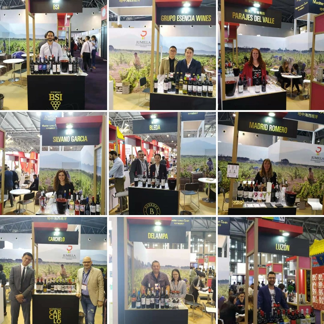 vinosjumilla's tweet photo. 🌎 All the major international wine and spirit producing countries are at @VINEXPO Shanghai. Buyers have the chance to taste and order wines from D.O.P. Jumilla
#JumillaGiraAsiática #VinExpo #Shanghai #Winelovers #CalidadJumilla #Winevents #Monastrell #VinexpoShanghai https://t.co/29pllT13ey