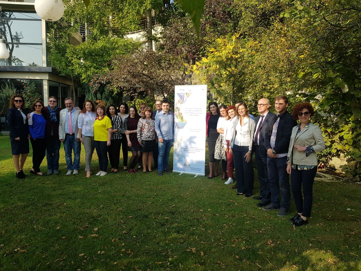 MelineBeglaryan's tweet photo. Having a great opportunity to participate in #practicalworkshop on #CRA and #MRA for #EASTENP #countries organized by #EFSA and held in #Georgia. https://t.co/zOCHszk0zU