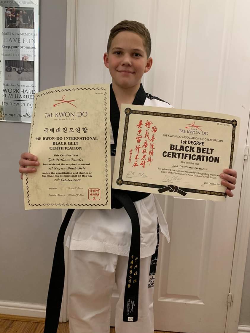 Congratulations to year 8 pupil Zak Grinter on successfully gaining his 1st degree black belt in Tae Kwon-Do 🥋 After working tirelessly to revise for his black belt grading, Zak travelled to Bristol on the weekend where he achieved this excellent milestone🌟 #teamllantwit