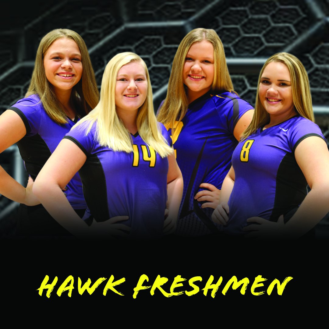 hamptonhawks1's tweet image. Meet your Lady Hawk Freshmen! 

What other sports do you play?
Brooke - Basketball 
Shayna -Track and Cheerleading
Lillian - Track and Basketball 
Hayley - Basketball 

What is your favorite emoji?
Brooke - 🤩
Shayna - 😎
Lillian - 😉
Hayley - 🤪