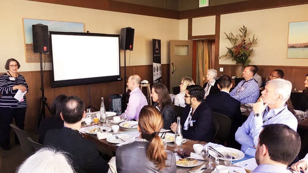 An engaging discussion on accountability and transparency in #impactinvesting this morning at #SOCAP19. Thank you to the leaders who joined us for breakfast at <a href="/Greens_SF/">Greens Restaurant</a>. More on our newly launched tools at bit.ly/2pRsvq7