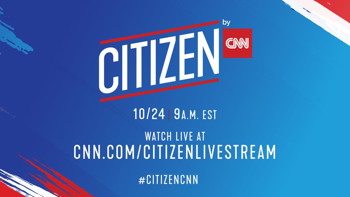 Cnn Communications On Twitter Citizen By Cnn Features Speakers Discussing The Issues That Matter The Motivations To Vote And The Importance Of Being Informed And Engaged In The Political Process Tune In