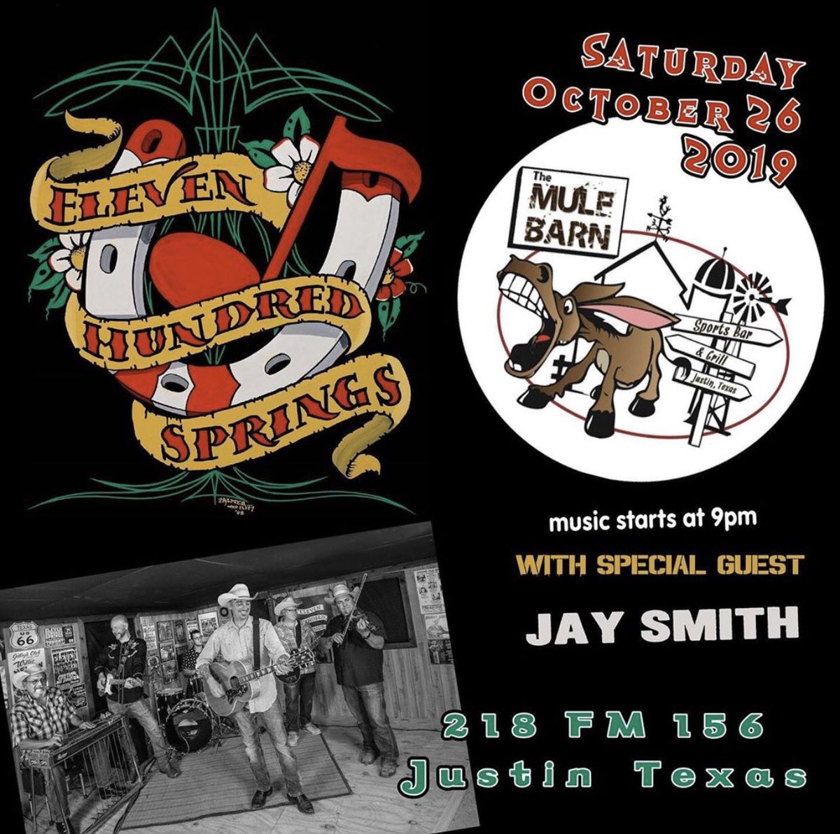 This Saturday night we’re gonna get rowdy!