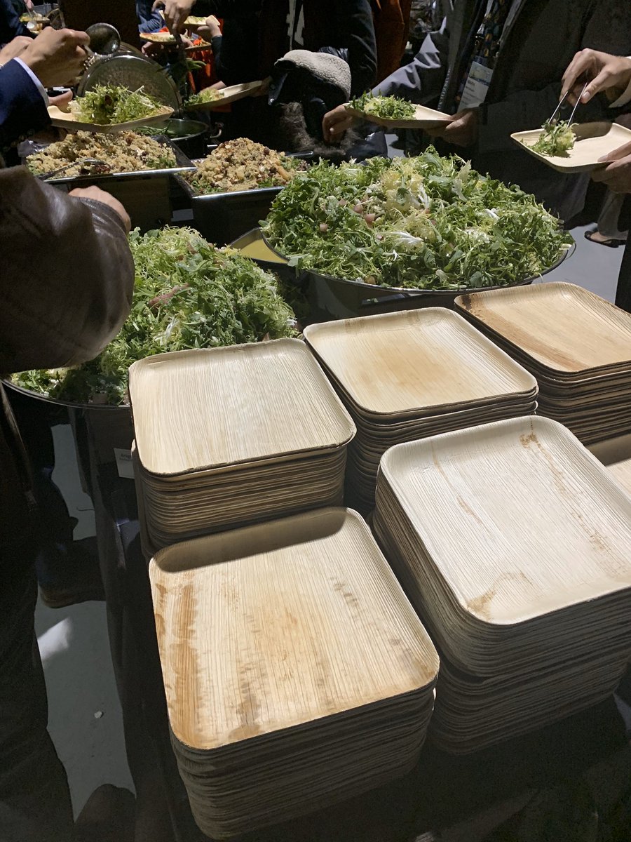 venkatesh_cr's tweet image. Sustainable plates at the #INFORMS19 general reception yesterday. It was heart warming to see the reduction in plastic. I hope the country works towards using reusable plates. #informs