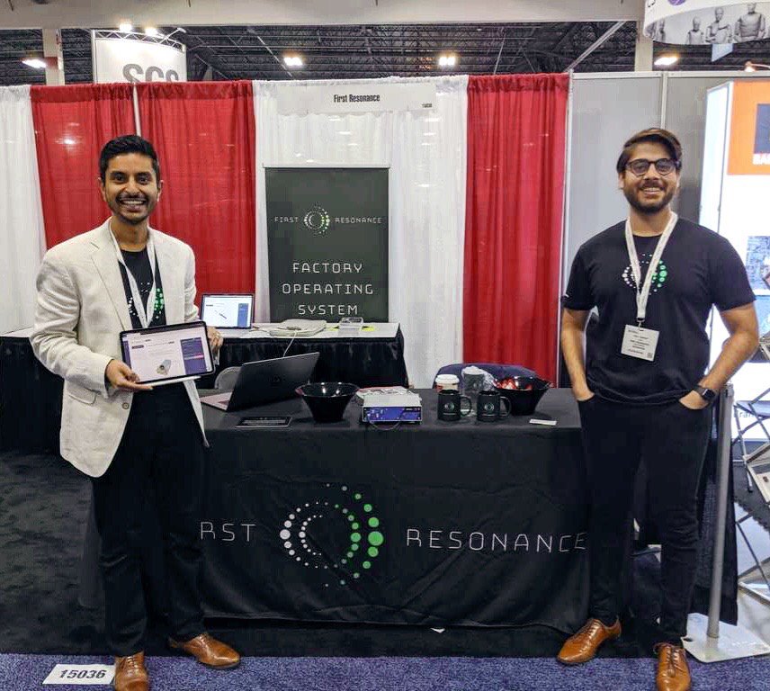 firstresonance's tweet photo. Former SpaceX engineers, #firstresonance, are at #autotestnovi to show our new platform for #traceability in advanced #manufacturing. Visit us at booth 15036! https://t.co/GEad7lLyt4