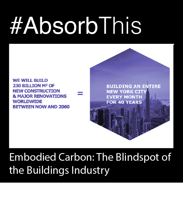 CCMasonryPA's tweet photo. #AbsorbThis

Why does embodied carbon matter? 

“Embodied carbon will be responsible for almost half of total new construction emissions between now and 2050.” – @Arch2030 

Read Anthony Pak's primer @CdnArch here: https://t.co/j0Xr0Z5Lqg https://t.co/LALmJfHzq7