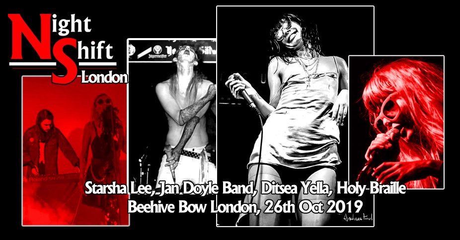 Bow Beehive (@BowBeehive) on Twitter photo 2019-10-23 18:29:44 THIS SATURDAY
@Starsha_Lee+ @jandoyleBand+ #DitseaYella #LIVE!
@TBrittonT @PILhead @theweird_things @LeoAFilms @DEFSYNTH @TheGigSlut @thelifecycle @audocs @sadhousedaddy1 @Electronicrv @MikeTemplar1 @depthcruiser @clubelectricity @ScottEvan5 @analoguetrash @PlikeProject @DerekFME THIS SATURDAY
@Starsha_Lee+ @jandoyleBand+ #DitseaYella #LIVE!
@TBrittonT @PILhead @theweird_things @LeoAFilms @DEFSYNTH @TheGigSlut @thelifecycle @audocs @sadhousedaddy1 @Electronicrv @MikeTemplar1 @depthcruiser @clubelectricity @ScottEvan5 @analoguetrash @PlikeProject @DerekFME
