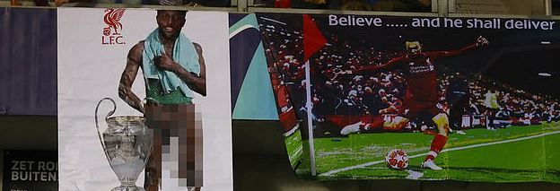 Mailonline Sport S Tweet Liverpool Fans In Racism Storm As They