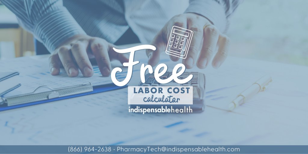 IndispensHealth's tweet image. Indispensable Health is offering a FREE tool to track the cost of labor in your #pharmacy. Understanding the cost of employment is key, whether you are considering creating a new position or fortifying the ones you currently have.

👉 bit.ly/IH_LaborCostCa… #LaborCost