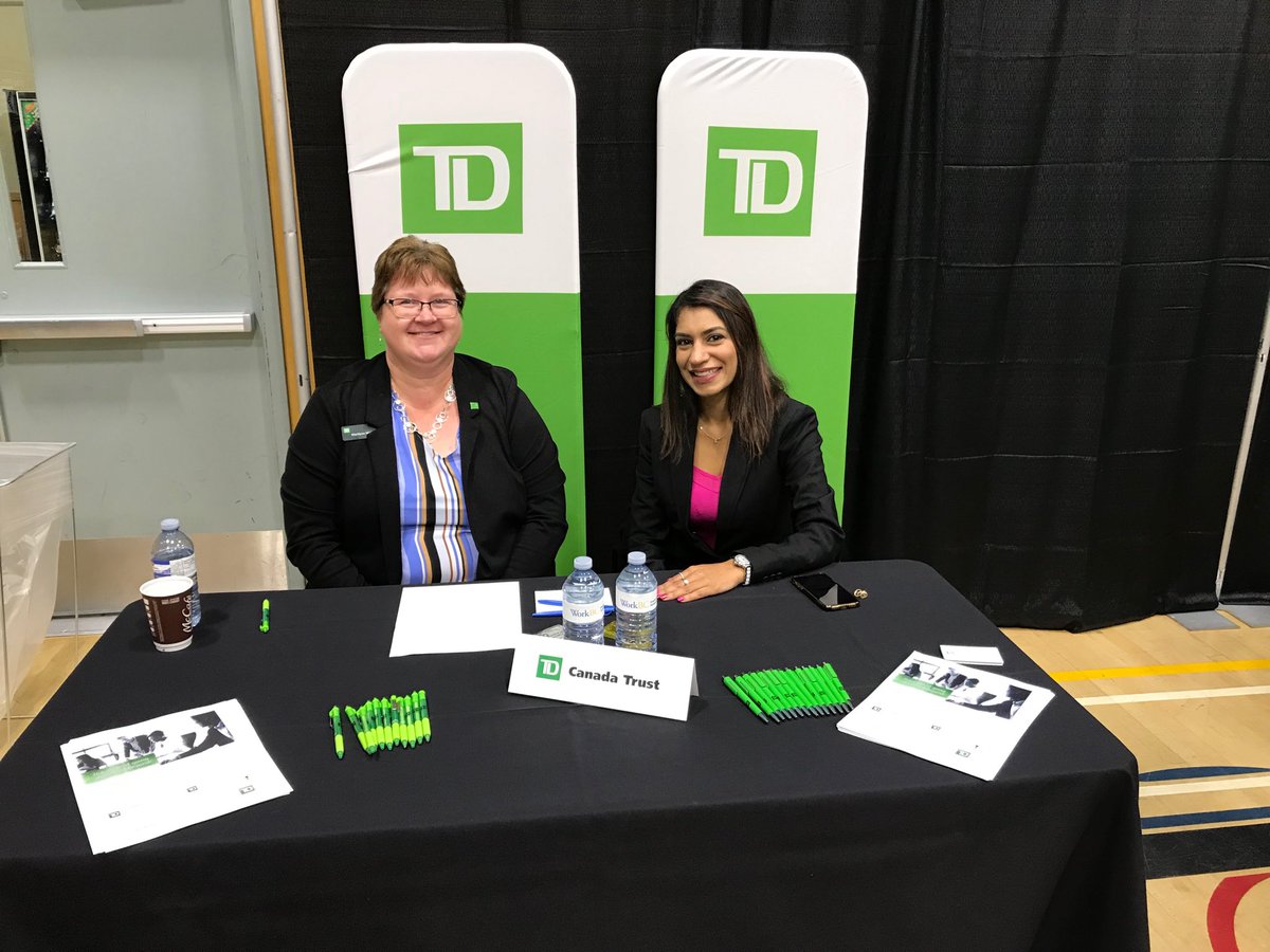 Campbell River job fair #td career opportunities ⁦@MattLymburner⁩ ⁦@JamieM_TD⁩