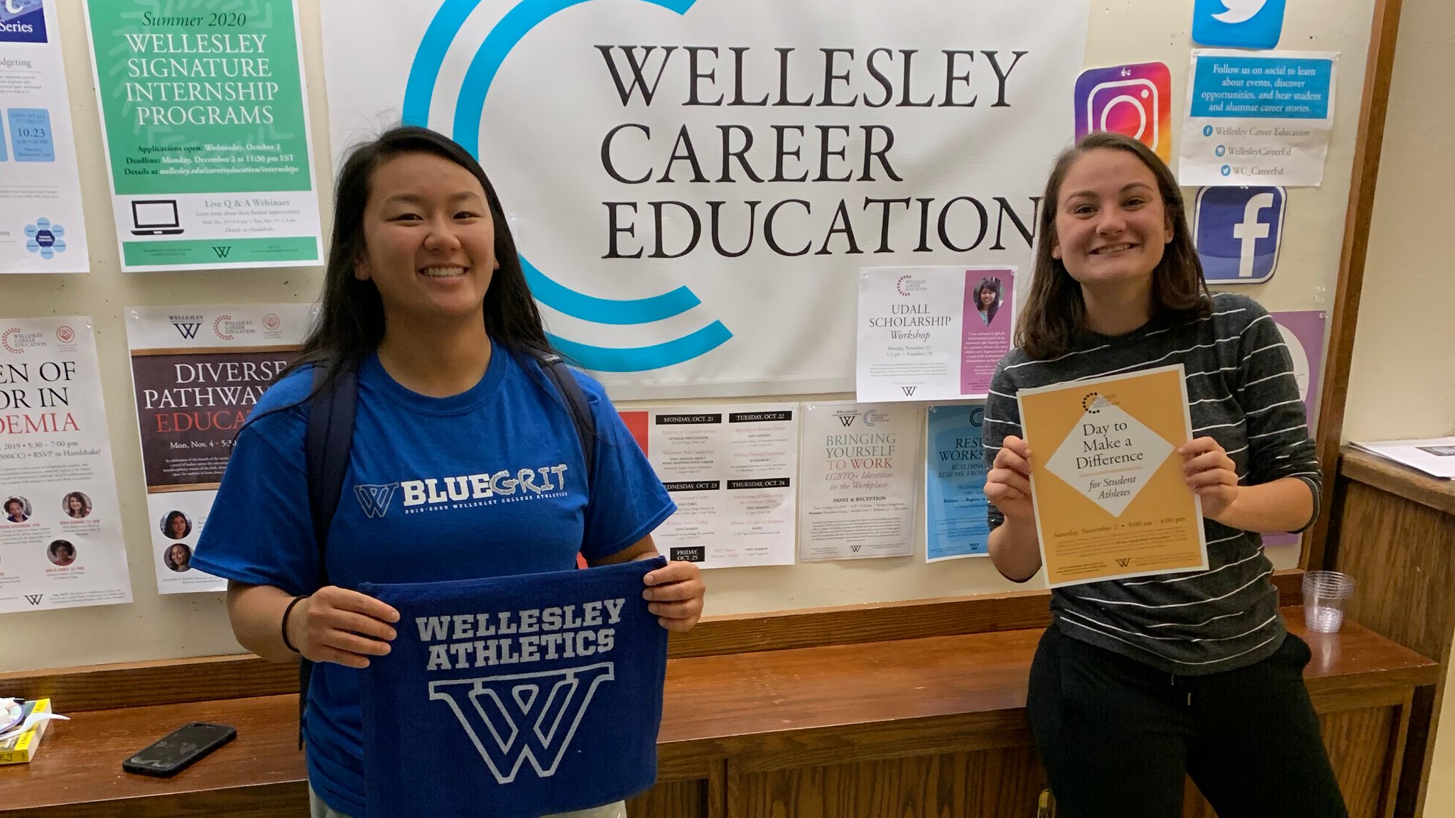 Wellesley Athletics On Twitter Lorna Then Stopped By