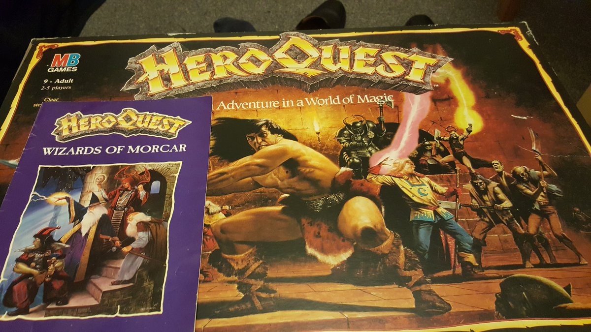 fantatales's tweet photo. The best thing about #heroquest is finding a nearly complete copy on ebay with Kellar's Keep, Return of the Witch Lord and Wizards of Morcar included. And the sender even organisex things into bags. #happyday https://t.co/UGmpJV2T0Y