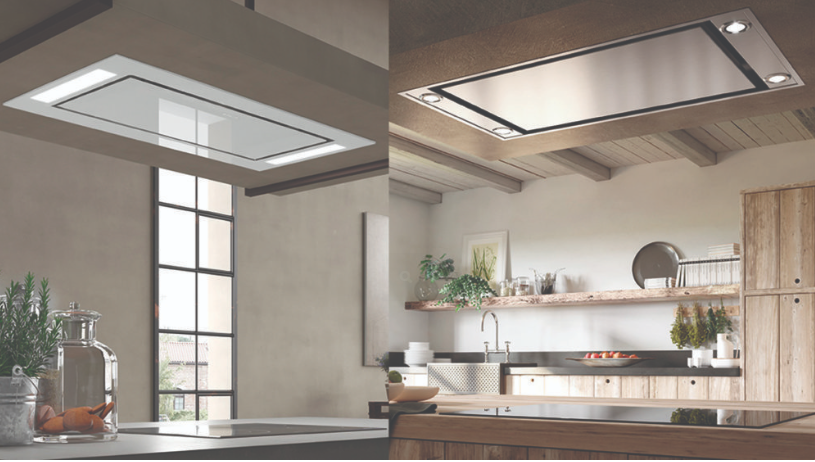 <a href="/FaberHoods/">Faber Hoods US & CAN</a> Sleek Ceiling Hood Makes A Statement Over Any Cook Top! Learn more in their latest blog! faberonline.com/fabers-sleek-c……/