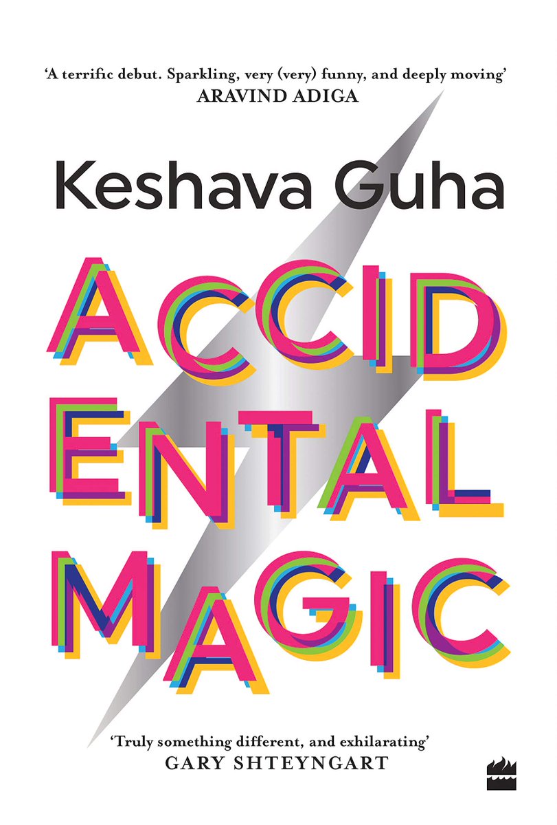 keshavaguha's tweet photo. Thrilled (and more than a little terrified) to finally be able to announce that my novel Accidental Magic will be published by @HarperCollinsIN next month, and is now available for pre-order: https://t.co/UeudP1fwkq https://t.co/ZTyVwp5zVj
