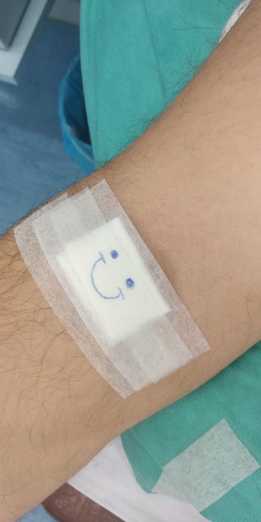 Media hora y ayudas a tres personas.
#DonaSangre
#CadaGotaCuenta