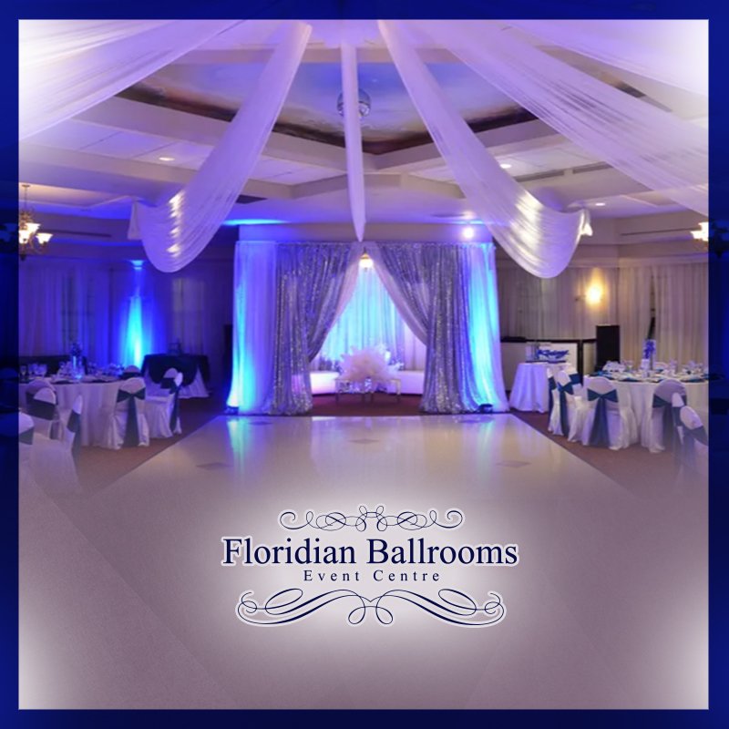 Floridian Ballrooms offers an elegant space to exquisitely accommodate your ceremony, celebration or both.
Click here to contact us: bit.ly/2DGfog0 #event #ballroom #party #celebration