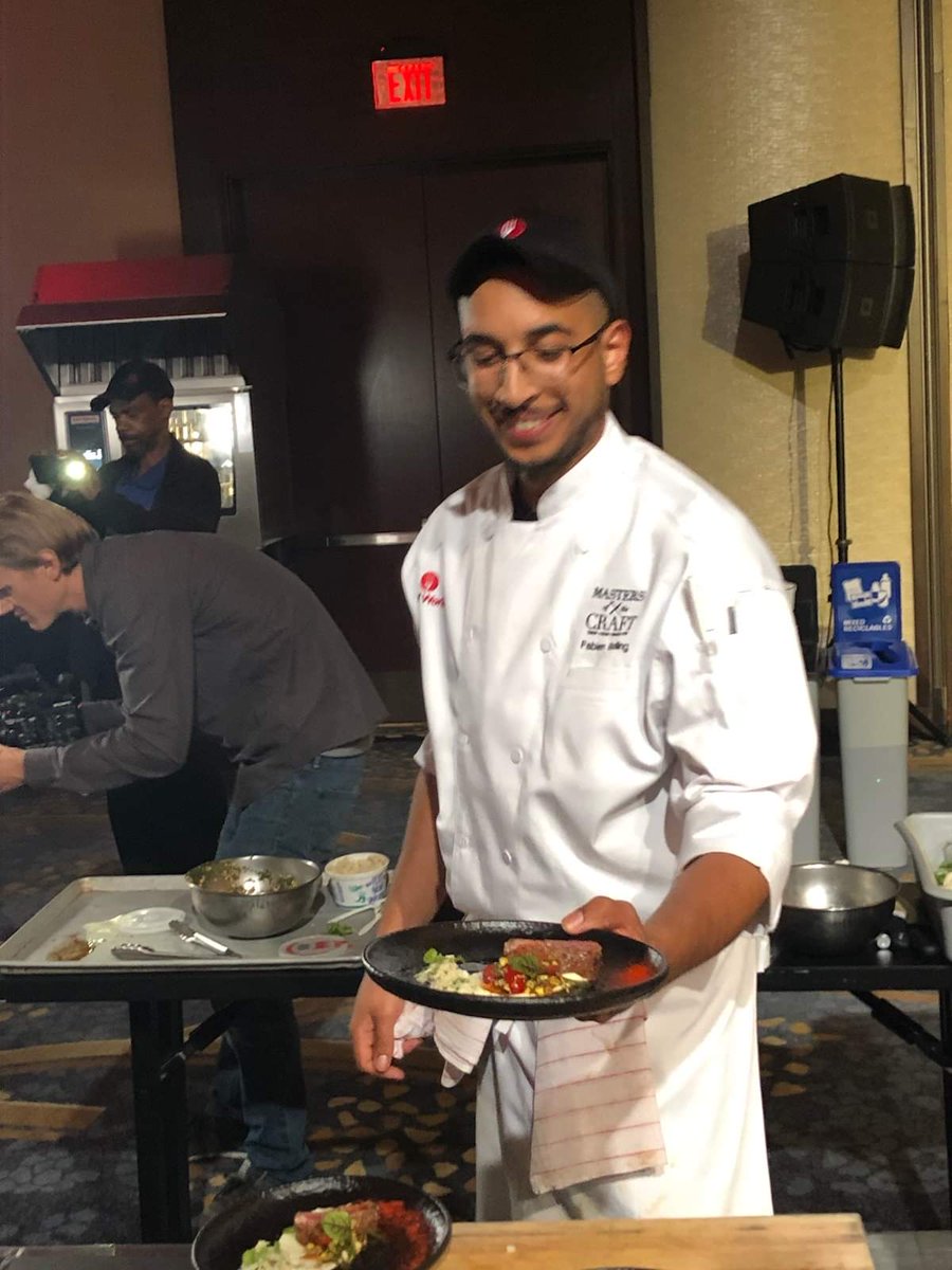 SecondFloorDFW's tweet photo. Very proud of our team members Ashley and Fabien who represented us at the @Marriott #Mastersofthecraft event in Washington, D.C. yesterday! #masters #culinarycompetition https://t.co/s5iB8CVNWq