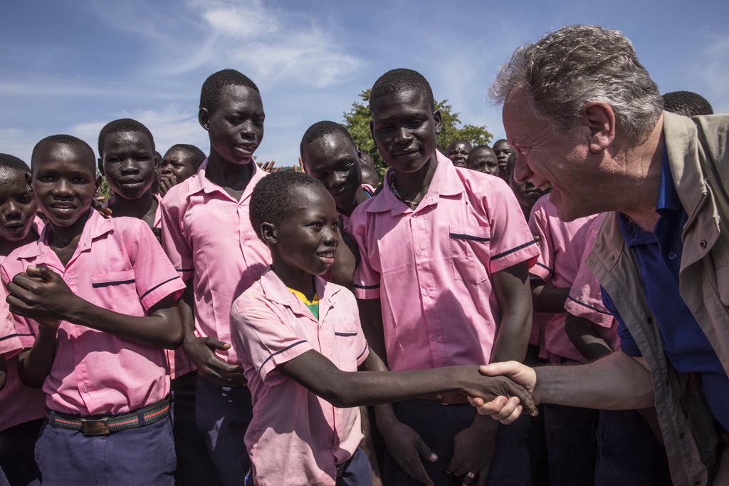 mfjhollingworth's tweet image. After three years based in the #Sudan, so honored to have been able to spend a day in #Kauda with @WFPChief &amp;amp; his team today! What an amazing welcome by such proud &amp;amp; productive people!