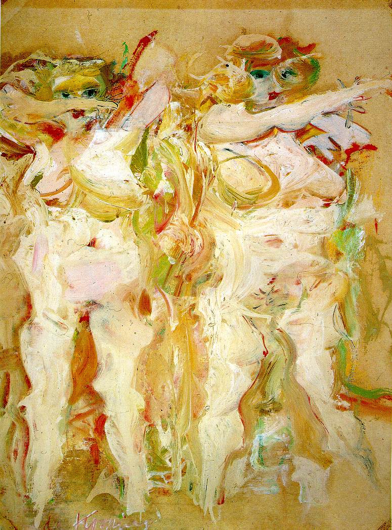 Clam Diggers, 1963 #willemdekooning #americanart