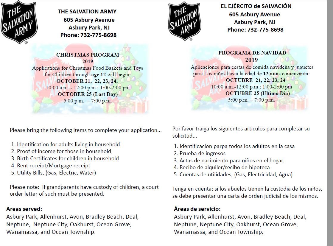 There's Still Time to Register for <a href="/AsburyParkSA/">Asbury Park SA</a>  Christmas program.🎅🏾  Please Help Make the Holidays Brighter for Others  by Sharing/RT post.