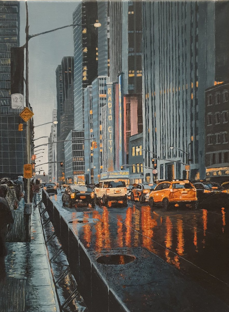 RandaAKarim's tweet image. HI TWITTER CAN I SHOW YOU THE PAINTING I DID