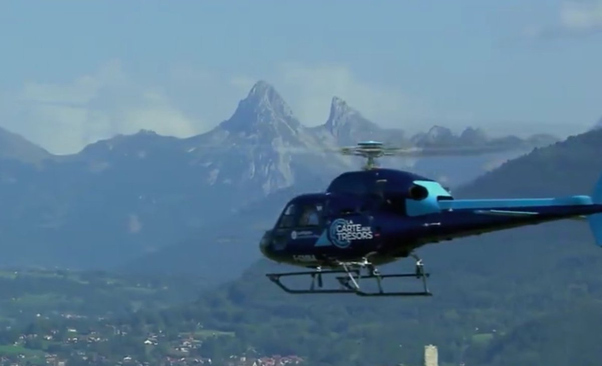 Décollage immédiat en Haute Savoie ! #LaCarteAuxTresors