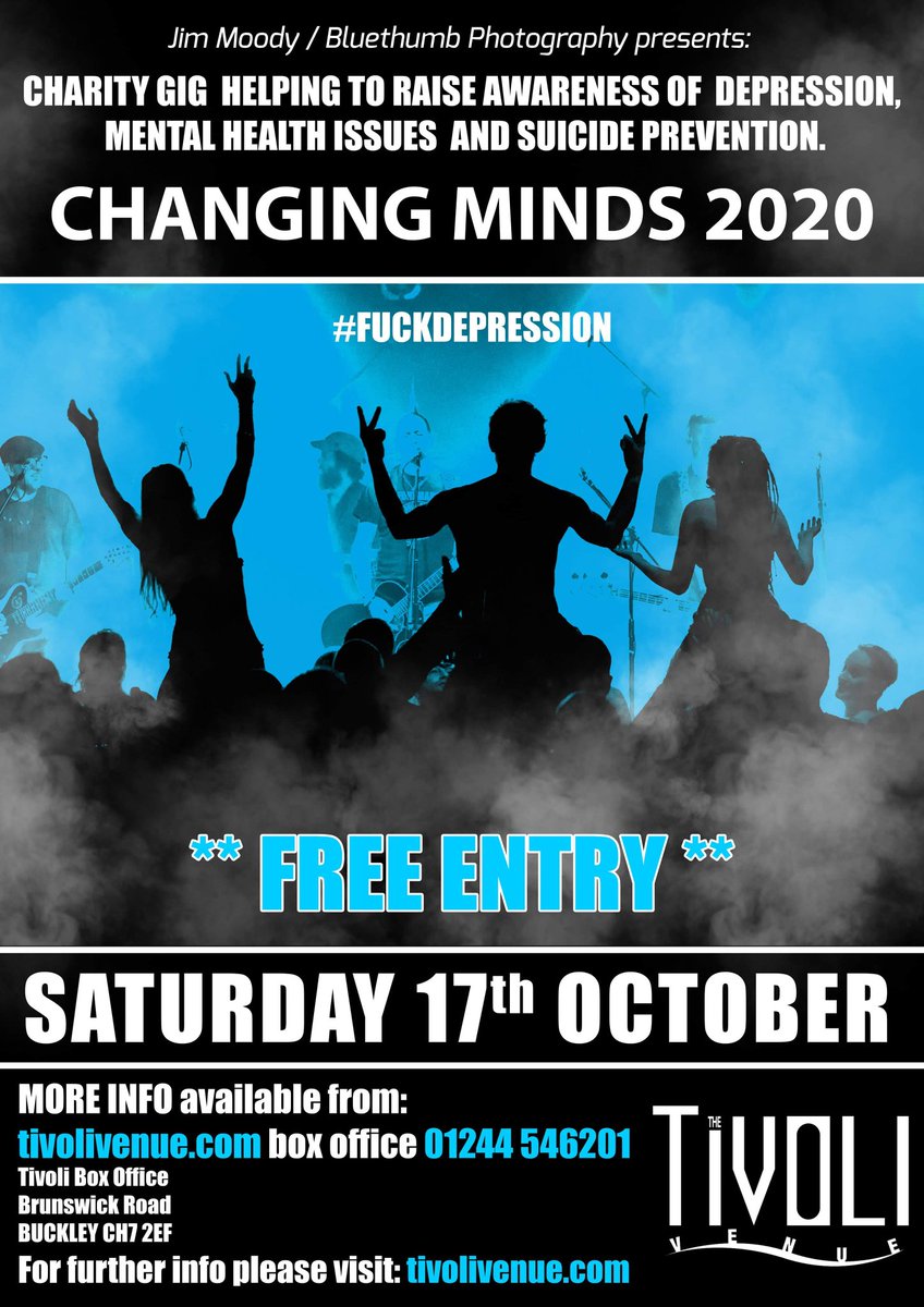 Plans already underway for next year's mental health awareness gig at <a href="/Tivoli_Venue/">The Tivoli Venue</a> all in aid of <a href="/NEWalesMind/">NEWalesMind</a> full line up of bands to be announced soon!