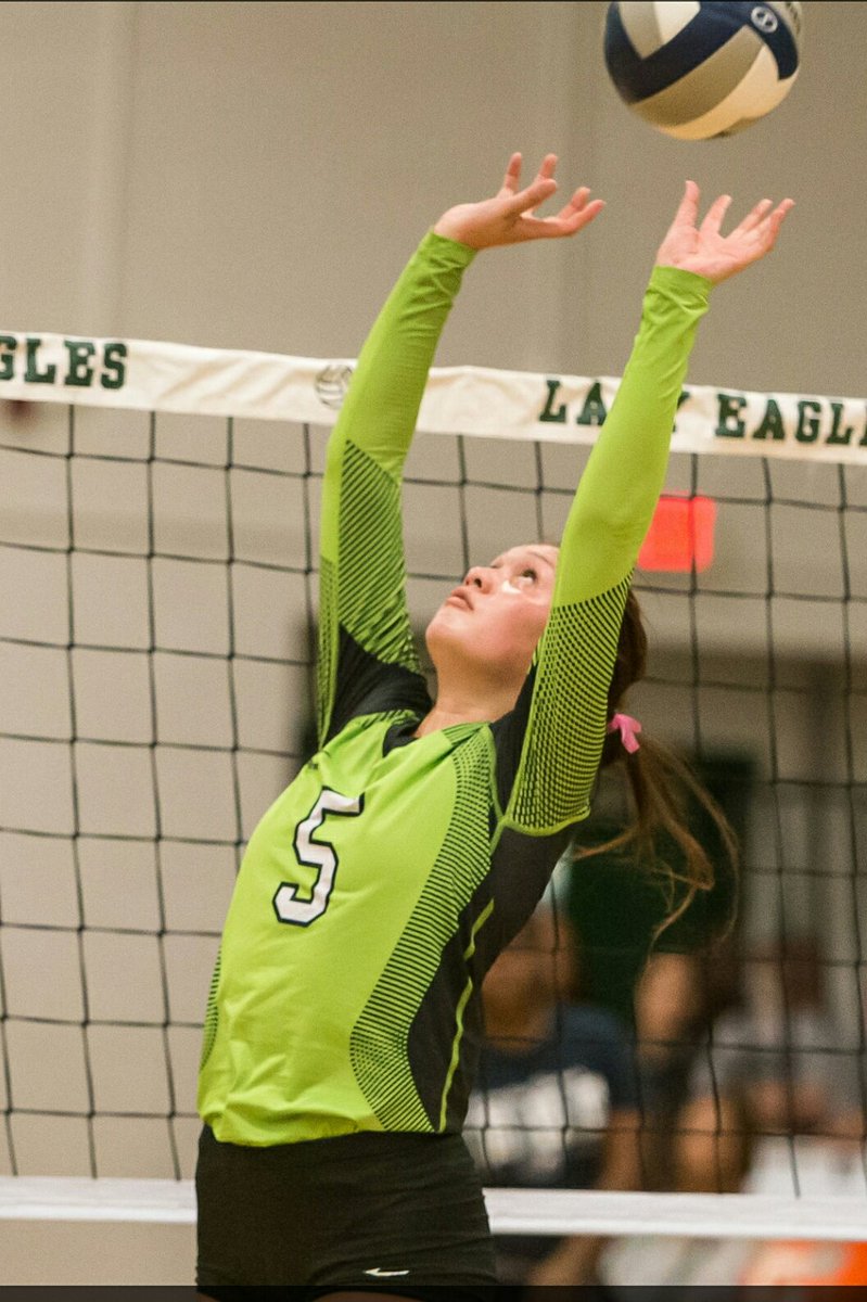 kisdvbpotw's tweet photo. Week #7 KISD POTW Nominee @Ellison_VBall Alexis "Rain" Barcinas #5, Setter, Junior

Through two matches (Temple &amp; Midway) 47 assists, 10 digs, 3 kills, 3 blocks, 2 aces https://t.co/UCD05x2PF2