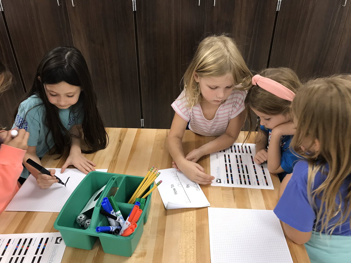 BradfieldBold's tweet photo. Broncos @MrsVoltoline teaching Broncos @Br1st_KK how to program their Ozobots! https://t.co/57GxwF1M7a