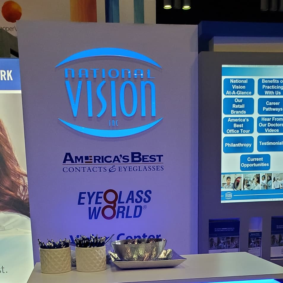 IanYmalay's tweet photo. Amazing booth setups at the #AAO Orlando. Doors open tomorrow!

#optometry #aao2019 #nationalvision #CE #learn #students https://t.co/YGwvX6K8Qw