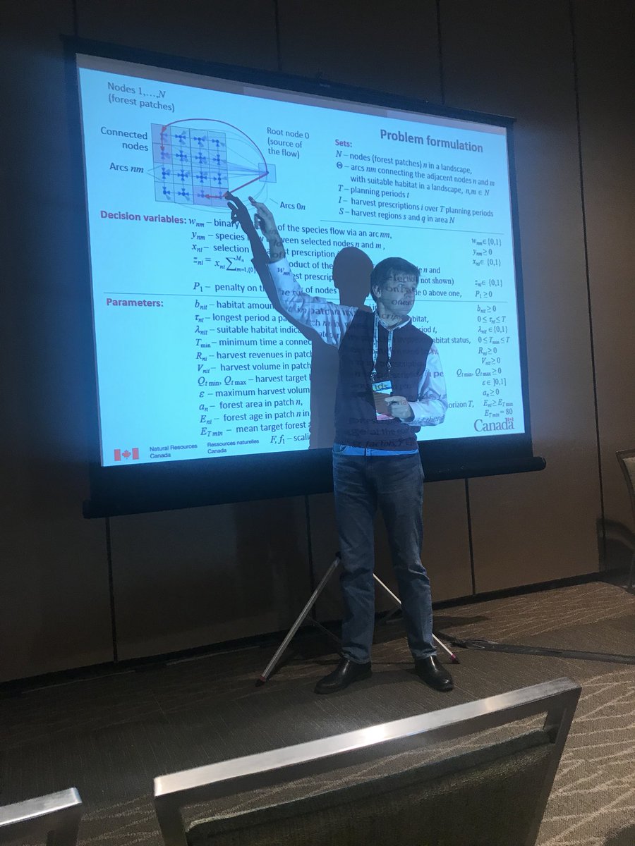 dresratoy's tweet image. We have had a great session on computational advances in spatial #conservation #informs19 #sodalnjit #ecology
