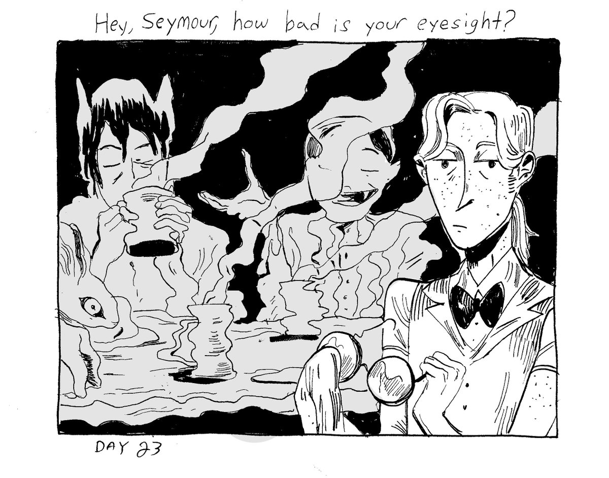 #inktober #inktober2019 day 23!

Apparently, it's not great! 
