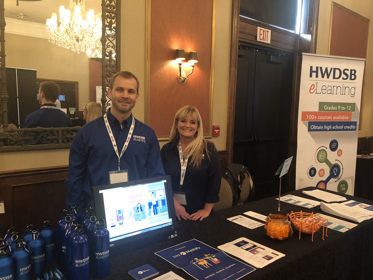 mrjallison's tweet image. Great night at My Path, My Way! Thank you to the organizers who put it all together. We were really proud to showcase the @HWDSB_eLearning program! Big thanks to the teachers who came out to support our table and discuss their courses @connjohnolly @McKegger @marwylie_wylie