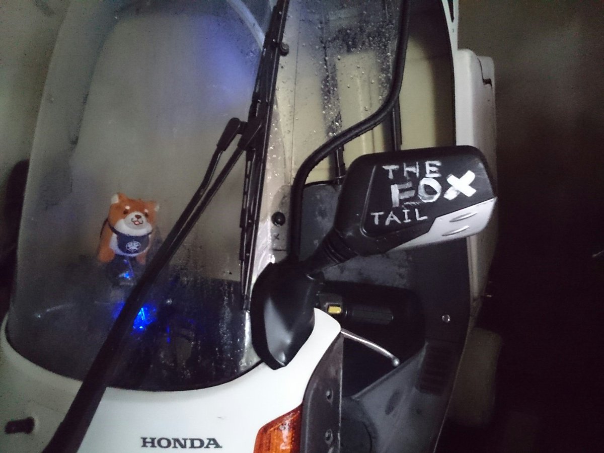 ジャイロキャノピーにミラー型ドライブレコーダー取り付けました！
後は全体を黒マット塗装…
#バイク乗り