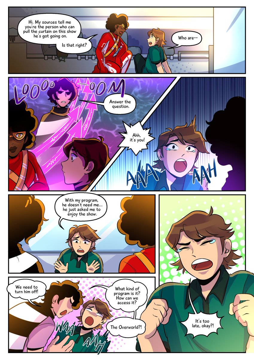 In this scene, we wanted to illustrate the difference between guilt and accountability. Sage messed up big time (for reasons that make sense from his perspective). Iris shows him how to do better:
https://t.co/8wVe5Lrxzf 