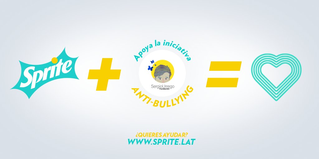 Sprite Hierbabuena y @Lamafemendezzz apoyan a la fundación @sergiourregoorg, ¿tú también quieres hacerlo? #AntibullyingSprite #ILoveYouHater Descubre cómo en https://t.co/8BbUWRHL6Q https://t.co/fBxSD6C612