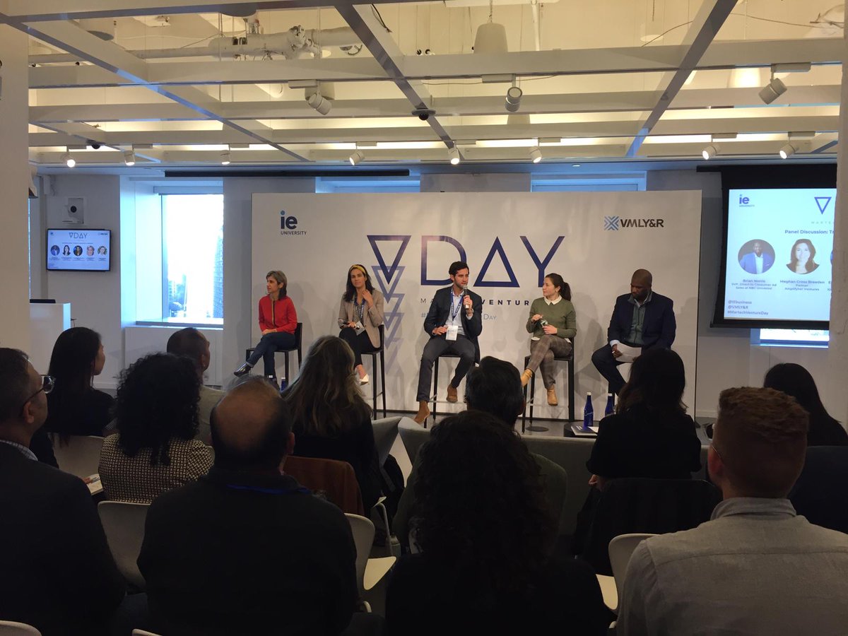 IE Entrepreneurship (@ie_ventures) on Twitter photo The #MartechVentureDay panel is on to kick of the Venture Day here in #NewYork ! Here discussing emerging trends within #Martech investments! <a href="/IEBusiness/">iebusiness</a> <a href="/VMLY/">victor miguel linare</a>&R
#ieTookMeHere
#entrepreneurshipRocks
#MartechVentureDay
#IEBusinessSchool The #MartechVentureDay panel is on to kick of the Venture Day here in #NewYork ! Here discussing emerging trends within #Martech investments! <a href="/IEBusiness/">iebusiness</a> <a href="/VMLY/">victor miguel linare</a>&R
#ieTookMeHere
#entrepreneurshipRocks
#MartechVentureDay
#IEBusinessSchool