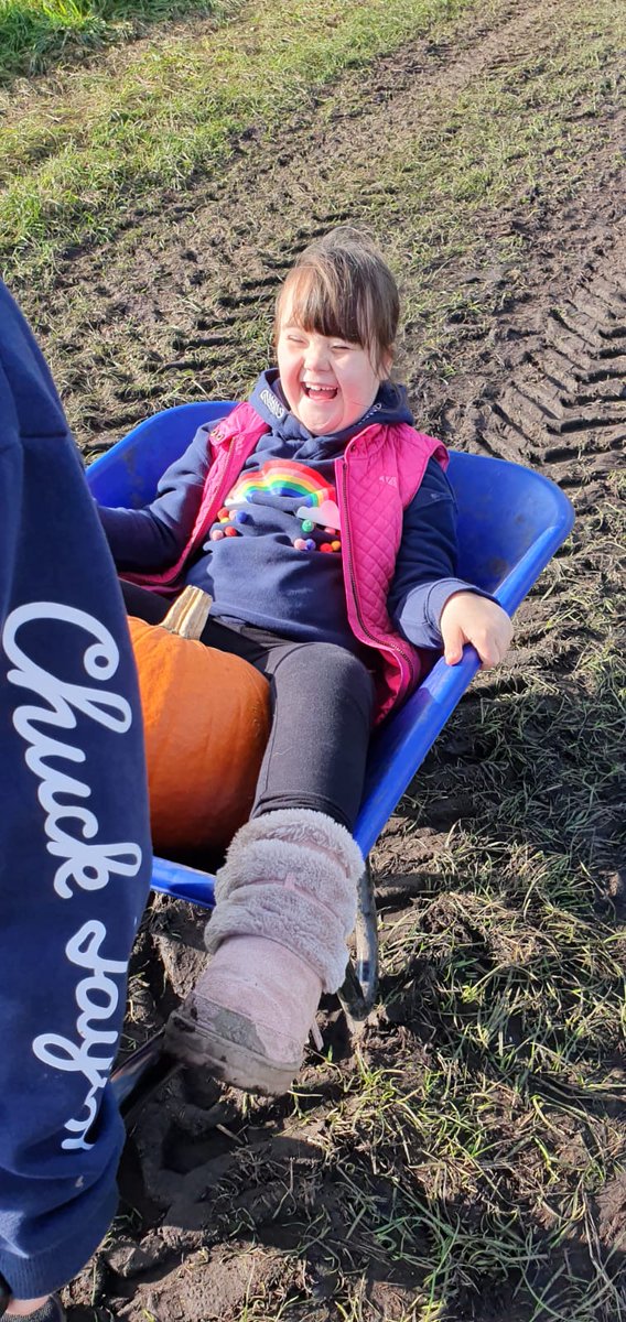 Heavy day.....pumpkin picking....💪💪💪💪💪
