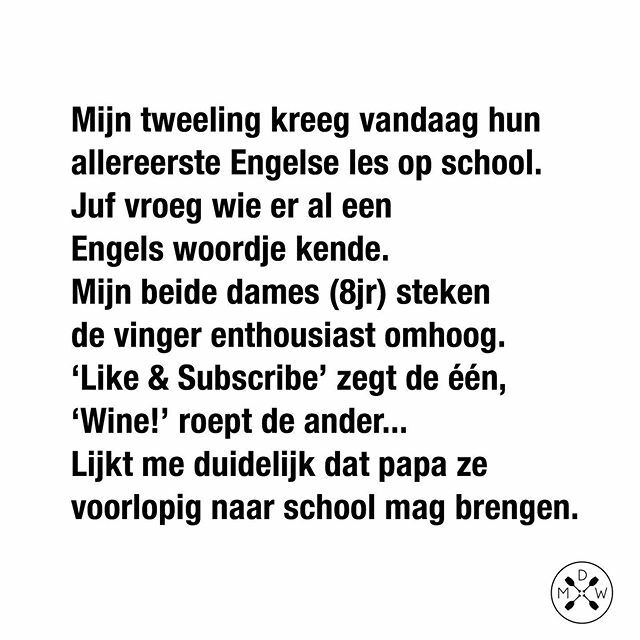 Gebaseerd op een waargebeurd verhaal 🤷‍♀️ .

Voor wijnetiketten 👉 ift.tt/2VgkB48 of ga naar de link in mijn bio 👈
.
#tweelingmoeder #instamama #mijngeluk #gelukkig #lekkerkind #gezinsleven #vivamama #kekmama #goedisgenoeg #vrijedag #gezin #mama… ift.tt/2JdHmC3