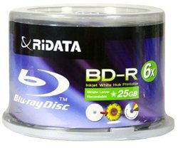 checkoutstoretm's tweet image. 100 Ridata Blu-ray 6X BD-R 25GB Disc White Inkjet Hub $53.95 #FreeShip nigx.net/2JFooFc #Bluray #MediaCase